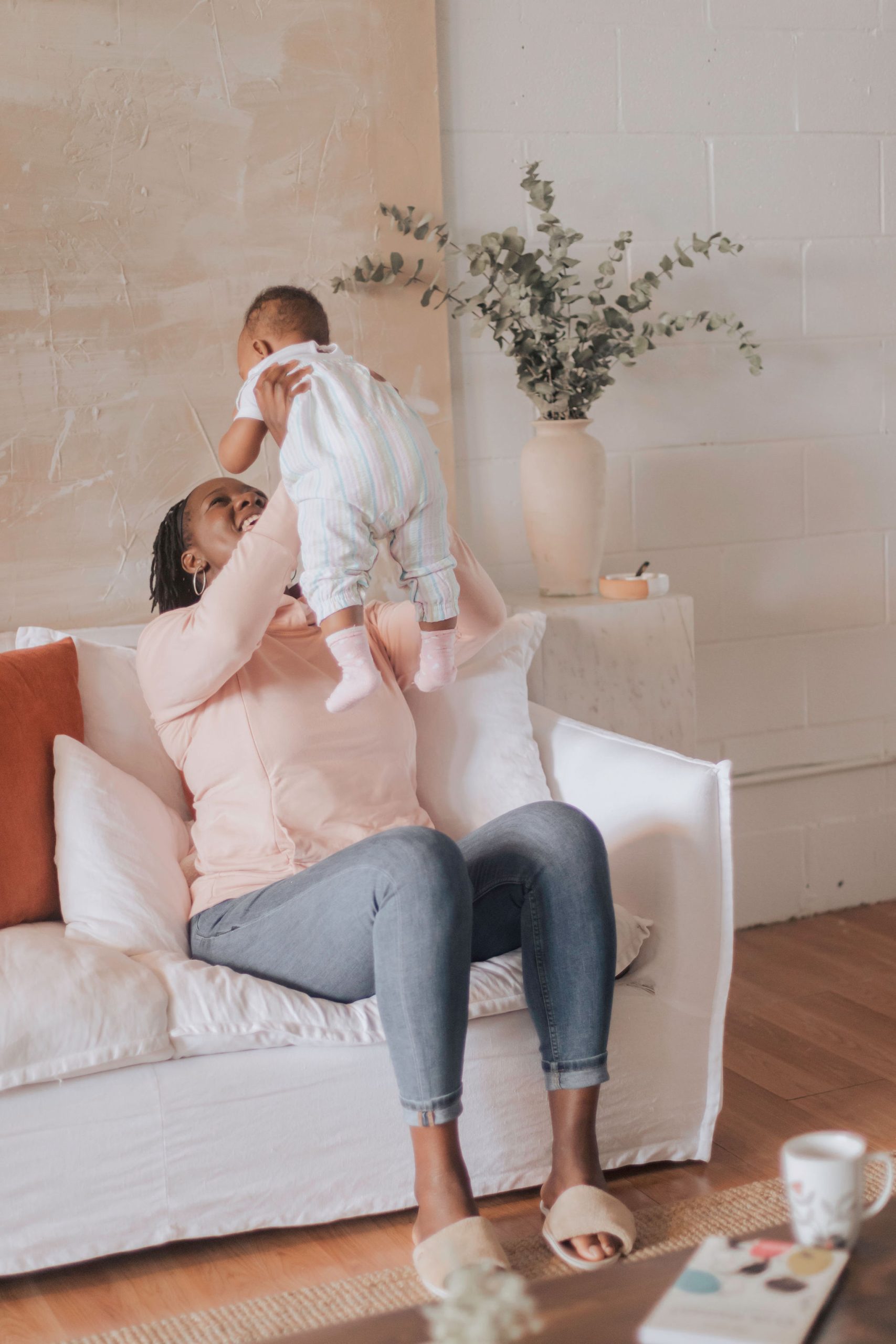 Maman Jessica Lubin et sa fille