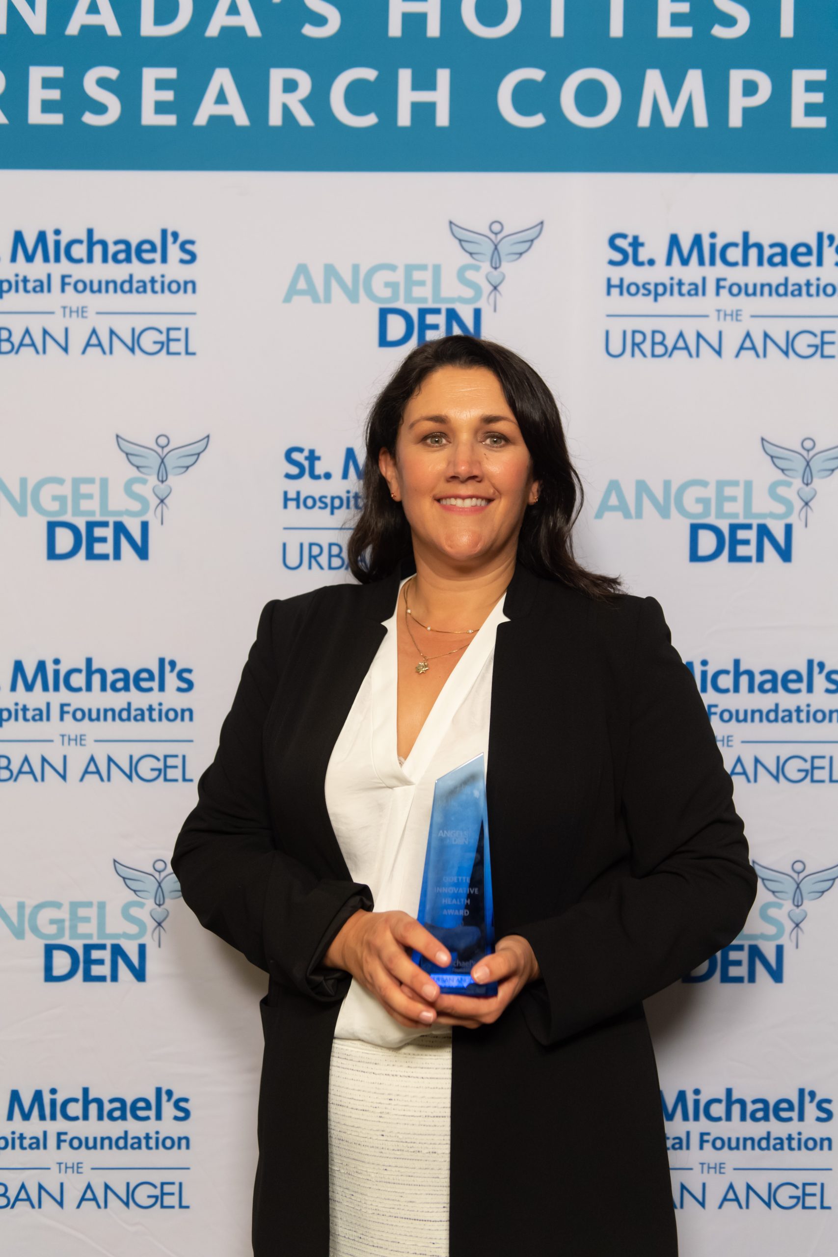 Dr. Karen Cross won the Odette Innovative Health Award for her work in tackling pressure injuries