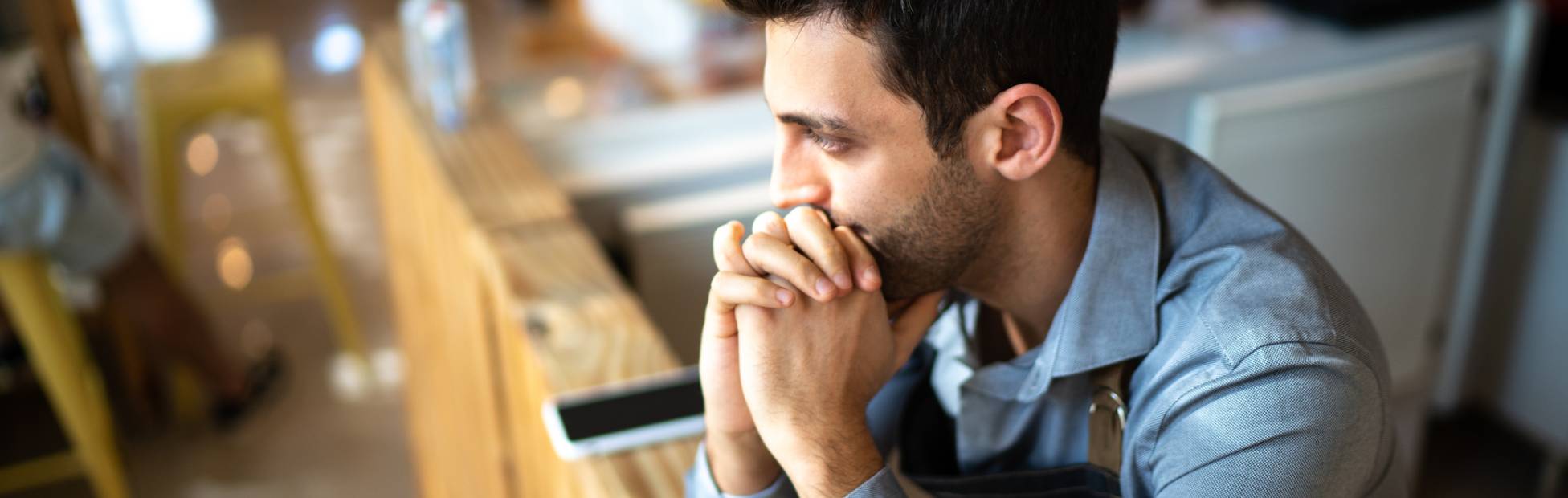 entrepreneur stressé