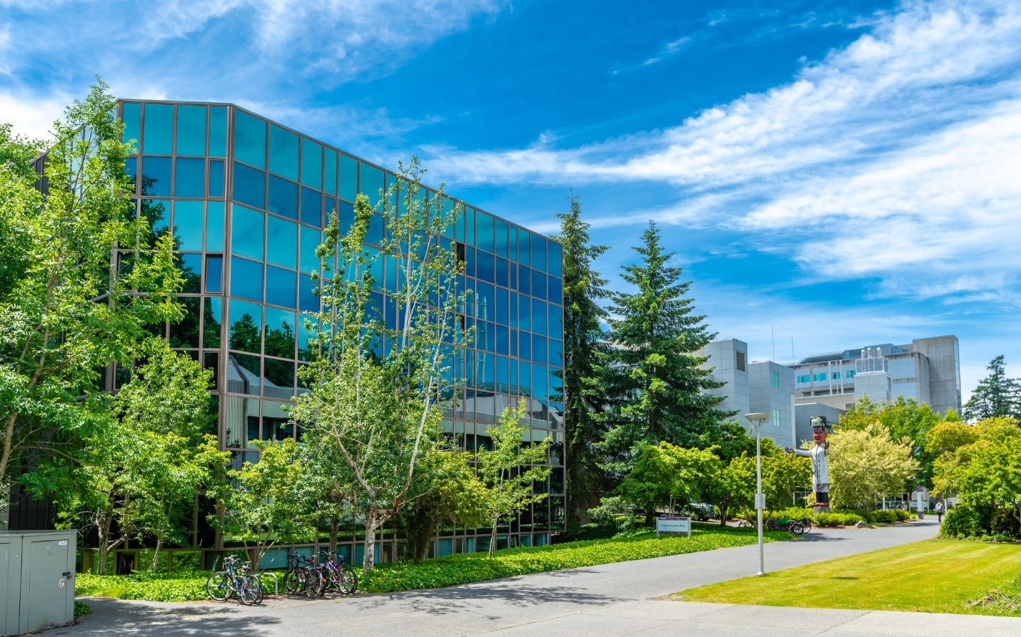 The University of Victoria engineering buildings