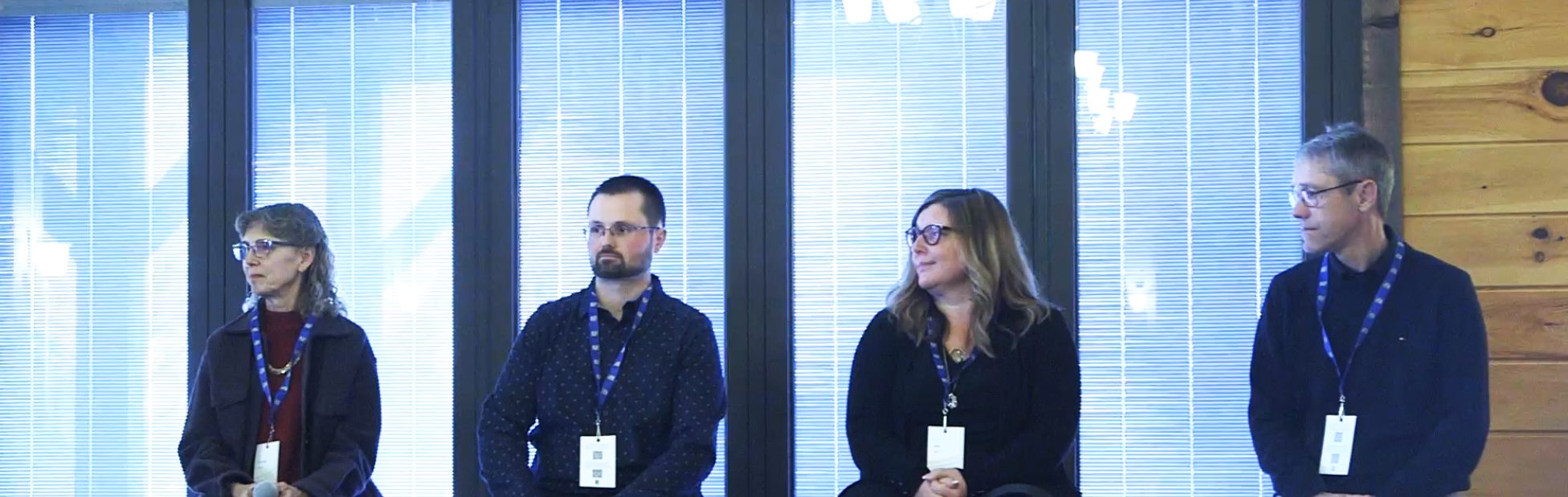 Les conférenciers de l'événement.
