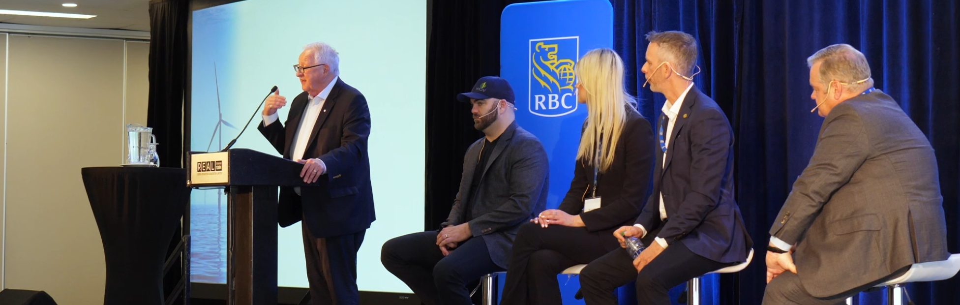 Les conférenciers de l'événement.