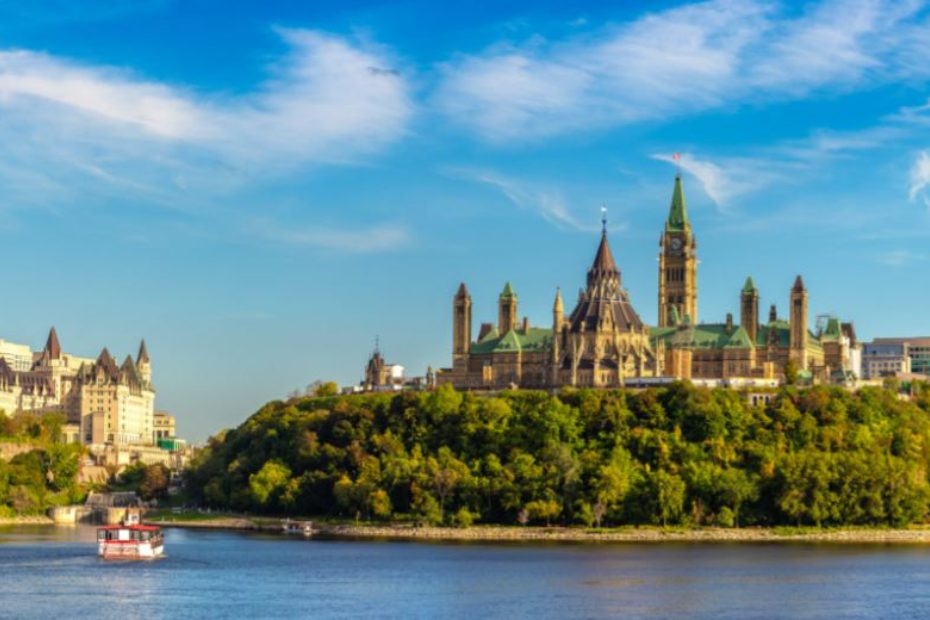 Édifice du Parlement à Ottawa, Ontario